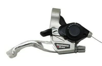7 SPEED RIGHT HAND SHIMANO EF28 EZi-FIRE SHIFTER WITH BRAKE LEVER - Image 1 of 3