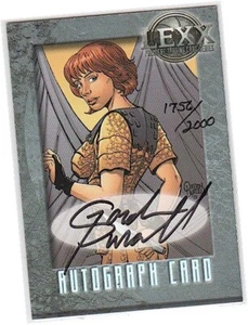 Lexx Premiere - A7 Gordon Purcell - Artist Auto/Autograph Card 1756/2000 DF 2002 - Picture 1 of 3