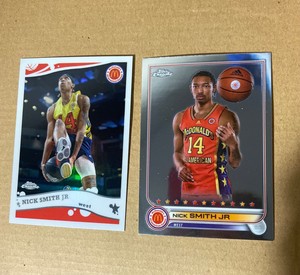 Topps Chrome McDonald's All American jarace walker, nick smith jr, bradley dick
