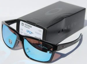 Oakley Mainlink XL POLARISIERTE Sonnenbrille schwarz/prizm tiefwasserblau OO9264 NEU - Bild 1 von 8