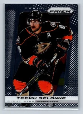 2013 Panini Prizm Teemu Selanne #112 Anaheim Ducks - Image 1 of 2