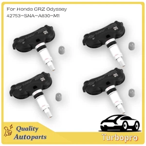 4X TPMS Tire Pressure Sensor 42753-SNA-A830-M1 For Honda CRZ Odyssey - Picture 1 of 5