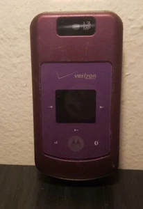 Motorola Moto W755 Cellphone Purple Phone - FOR PARTS ONLY - Verizon - Picture 1 of 5