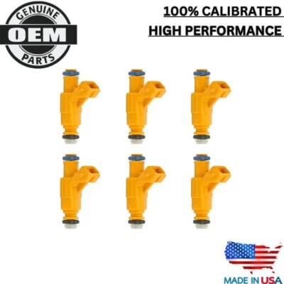 6X Inyector de combustible Bosch nuevo OEM para Ford Explorer Sport Trac 2001 4,0 L V6 Foto 1 de 4