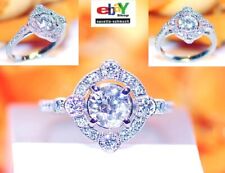 wertvoller exklusiver 1,74ct Brillant Diamant 750er Goldring Wert 10.900 € Euro