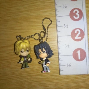 A64814 Katekyo Hitman Reborn ! / Mascot key chain / Hayato Gokudera + Dino - Picture 1 of 3