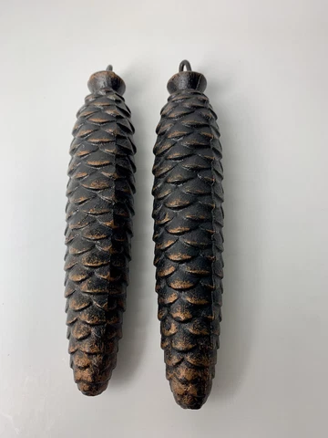 cuckoo clock ussr weights pine cones vintage wall clock Set Of 2 (4,7 Pnds) Cover