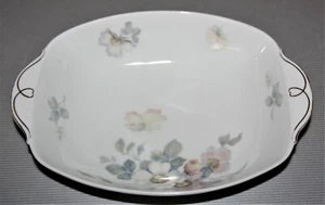 Thomas Porzellan Servierschale rechteckig mit pastellfarbenen Blumen - Bild 1 von 5