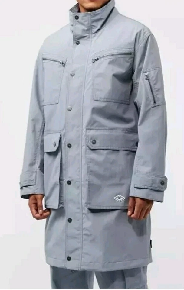 Puma X Nanamica Woven Cordura Jacket Grey 539851-85 Men Size Medium