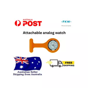 Nurse Watch Pocket Brooch Pendant Clip Medical Handsfree - Picture 1 of 4