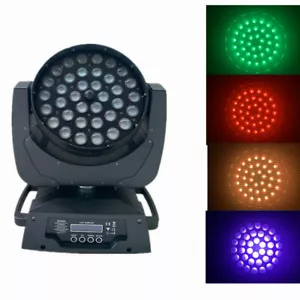 stage light rgbwy uv wash zoom 36x18W led moving head disco light party show - Picture 1 of 9