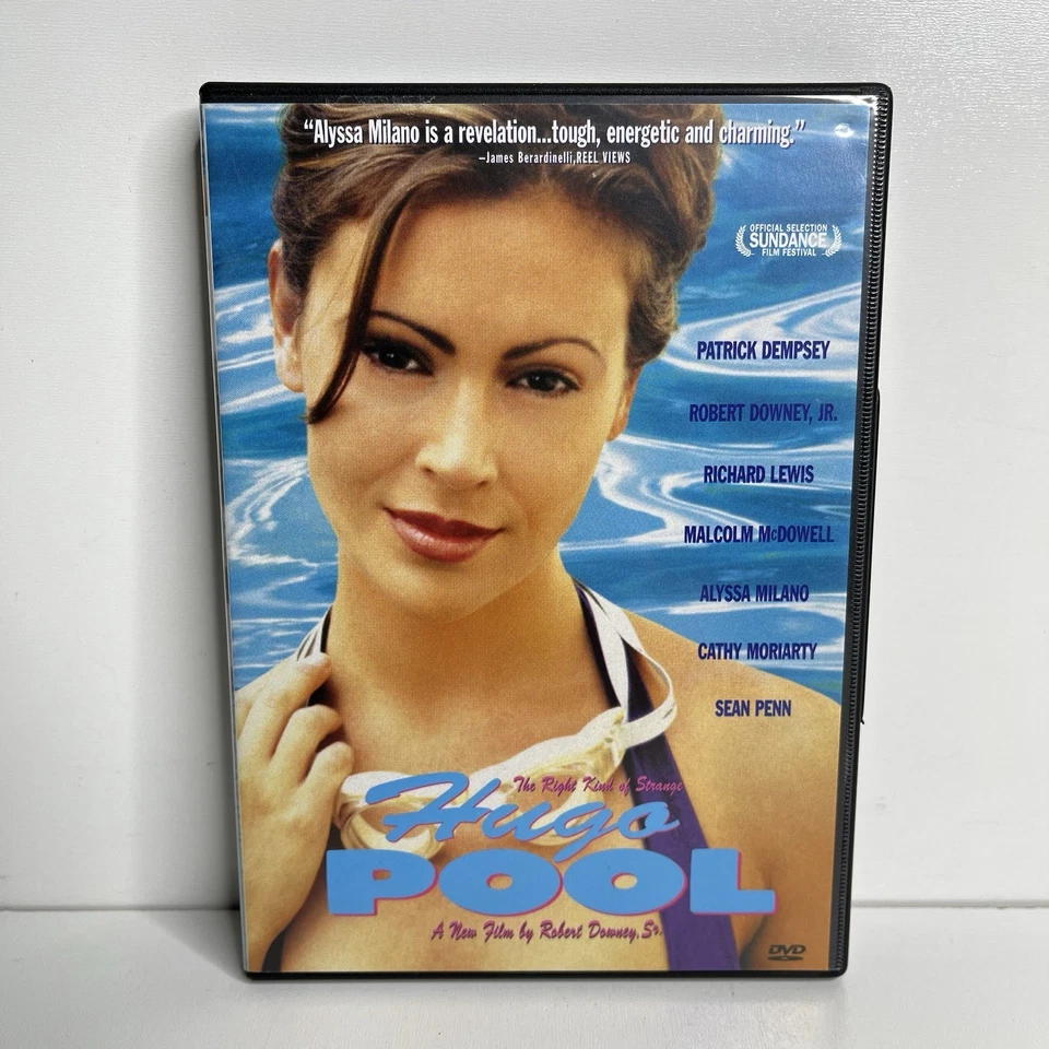 Hugo Pool DVD 1999 Alyssa Milano Robert Downey Like New OOP - Image 1 of 4