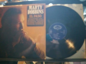Marty Robbins - El Paso - UK Hallmark SHM726 LP stereo  - Picture 1 of 4