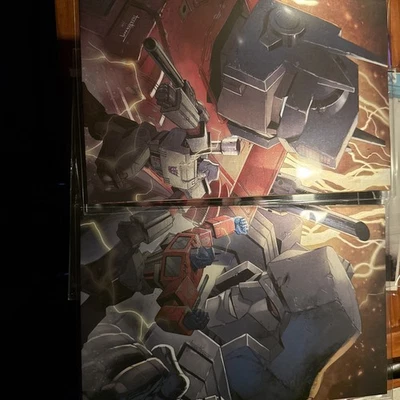Transformers 25 Tyler Kirkham Virgin Foil Set NYCC 2025 NM IN HAND NYCC LTD 750 - Image 1 of 3
