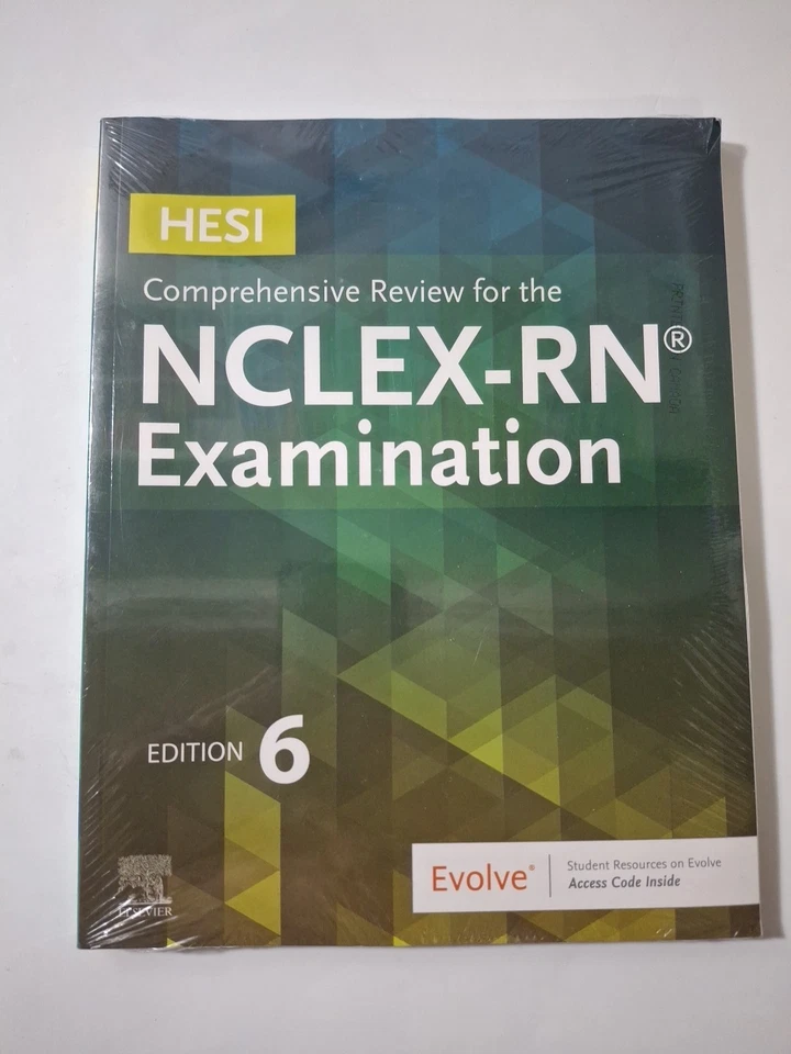HESI Comprehensive Review for the NCLEX-RN Examination by HESI New Sealed  - Image 1 of 4