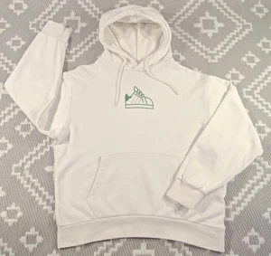 Adidas Stan Smith Mens Hoodie Sweatshirt Pullover Jumper Cream/Green UK Medium  - Picture 1 of 13