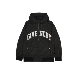(Kids) Givenchy Logo Jacket in Nylon Black - Picture 1 of 1