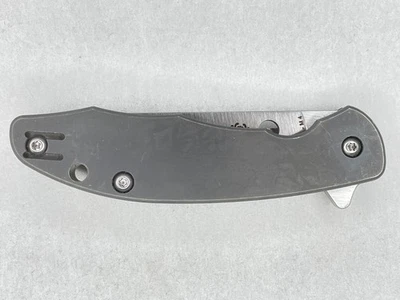 RARE Spyderco Mantra 2 Gray Titanium M4 C203TI Discontinued NEW - Image 1 of 4
