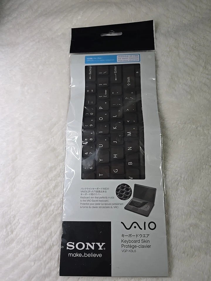 Sony Vaio Keyboard Skin VGP-KBV6/B - Image 1 of 4