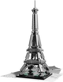 Eiffel Tower 21019 Complete Lego Architecture Set w/ Instructions
