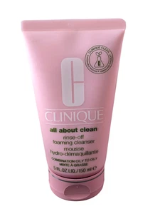 Clinique All About Clean Detergente Schiumogeno Risciacquo 150ml Pelle Grassa - Formato Completo - Foto 1 di 2