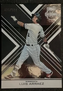 Elite Extra Edition 2016 azul RC/9999 Luis Arraez 1er #77 como nuevo - Imagen 1 de 6