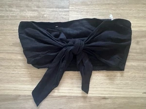 Cotton On Black Strapless Top Size Small - Picture 1 of 2