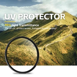 Ultra Slim UV Protection Lens Filter – Multi-Coated Glass for Clear, Sharp Image - Picture 1 of 4