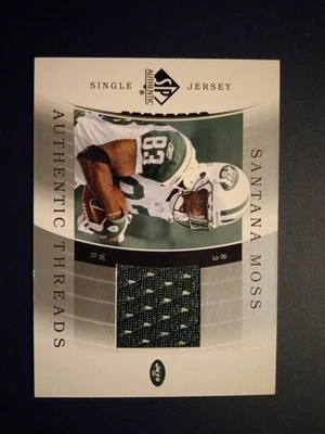 2003 Upper Deck Sp Authentic Threads Santana Moss - Image 1 of 2