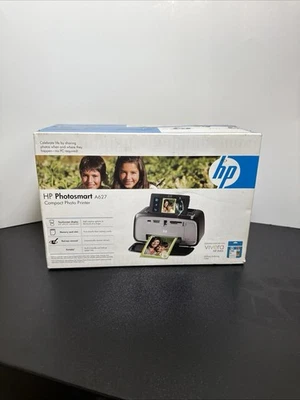 HP Photosmart A627 Digital Photo Inkjet Printer New In Sealed Box - Image 1 of 4