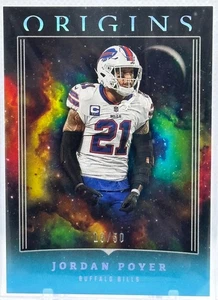 Jordan Poyer 2023 Panini Origins Turquois Parallel /50 #12 Buffalo Bills - Foto 1 di 3