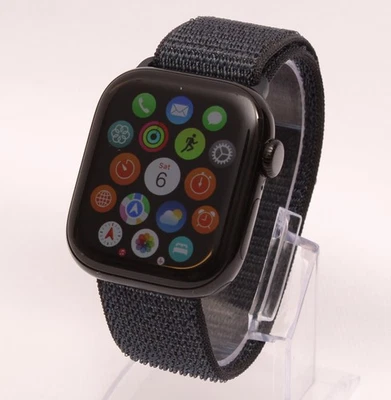 Apple Watch Series 10 42mm GPS Fitness Smartwatch with Warranty - Black (B+) - Image 1 of 4