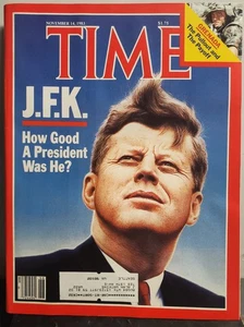 Time Magazine November 14, 1983 J.F.K How good of a President was he - Picture 1 of 1
