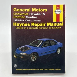 Haynes Repair Manual 38016 GM Chevrolet Cavalier Pontiac Sunfire 1995-2004 - Picture 1 of 3