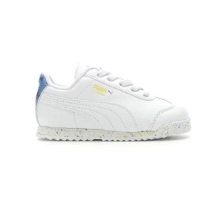 PUMA Roma Brain Freeze 2 Slip On Toddler Boys White Sneakers Casual Shoes 38960 - Picture 1 of 6