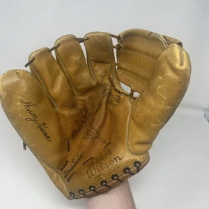 Wilson Harvey Kuenn Baseball Glove Mitt A2236 Ball Hawk LHT Made In USA 1950’s - Picture 1 of 12