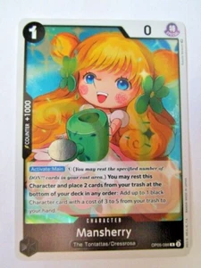 Holo de carácter One Piece Mansherry Op05-088 raro ¡casi como nuevo inglés!¡! - Imagen 1 de 2