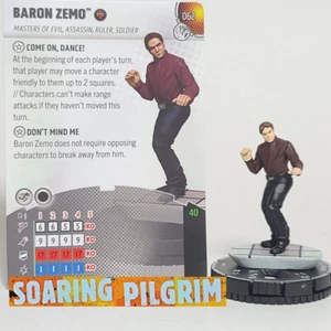 Marvel Heroclix BARON ZEMO - 062 CHASE Studios Next Phase Set - Picture 1 of 1