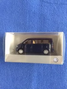 Wiking 1/87 VW T5 Multivan raro modello per concessionario blu notte metallico. - Foto 1 di 6
