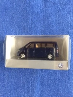Wiking 1/87 VW T5 Multivan raro modello per concessionario blu notte metallico. - Immagine 1 di 4