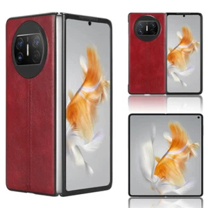 For Huawei Mate X3 Folded Applique Leather Protective Phone Case - Picture 1 of 20