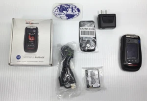 MOTOROLA MOTV860 BARRAGE RHAPSODY IHDT56KR1 FLIP PHONE OPEN BOX - Picture 1 of 8
