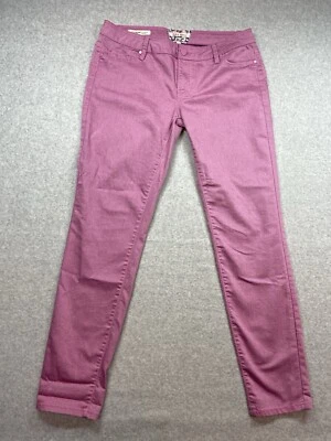 Hot Kiss Pants Womens Size 13 Pink Skinny Lilly Mid Reise - Image 1 of 4