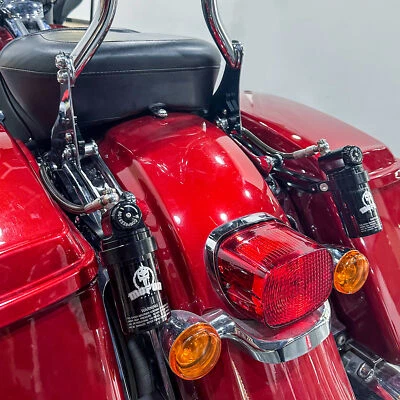 Amortiguadores de suspensión trasera de depósito remoto para Harley Ultra Limited FLHTK 2014-2024 Foto 1 de 4