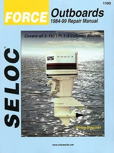 Seloc Repair Manual Force 1984-99 Outboards 3-150 HP 2 Stroke 1-5 Cyl WORKSHOP - Picture 1 of 1