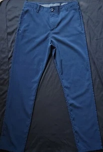 New IZOD Boy's Size 18 Reg Comfort Waistband Flat Front Navy School Uniform Pant - Picture 1 of 5