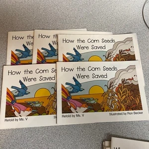 1999 Lot of 5 The Letter People How The Corn Seeds Were Saved - Retold By Ms. V - Picture 1 of 2