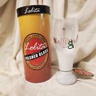 Lolita Pilsner Naughty And Nice Gotta Love beer Holiday 22oz hand painted 