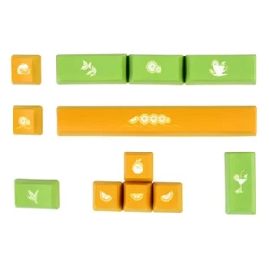 Lemon Keycaps PBT Sublimation OEM Height for 6.25U Space Enter ESC Directions - Afbeelding 1 van 5