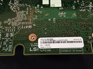 IBM 68Y8431 (FRU 69Y2840) 69Y2901 6GB SAS 2 PORT - Picture 1 of 4